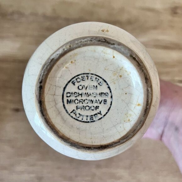 Fosters Pottery Honeycomb Cruet Set 1970's Made in England Vintage Retro - Picture 6 of 13